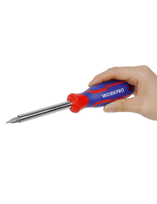 Mango destornillador de punta magnética de 1/4"