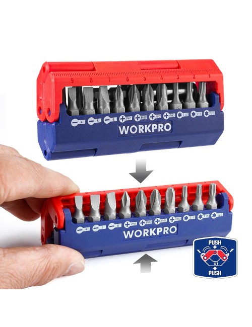 Puntas destornillador, juego 13 piezas (métrico)