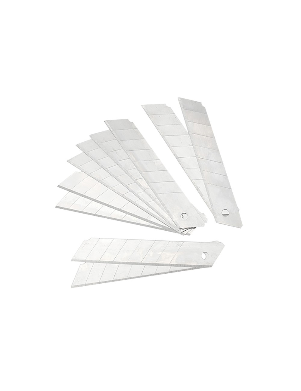 Cuchillas cúter 18 mm, 10 uds