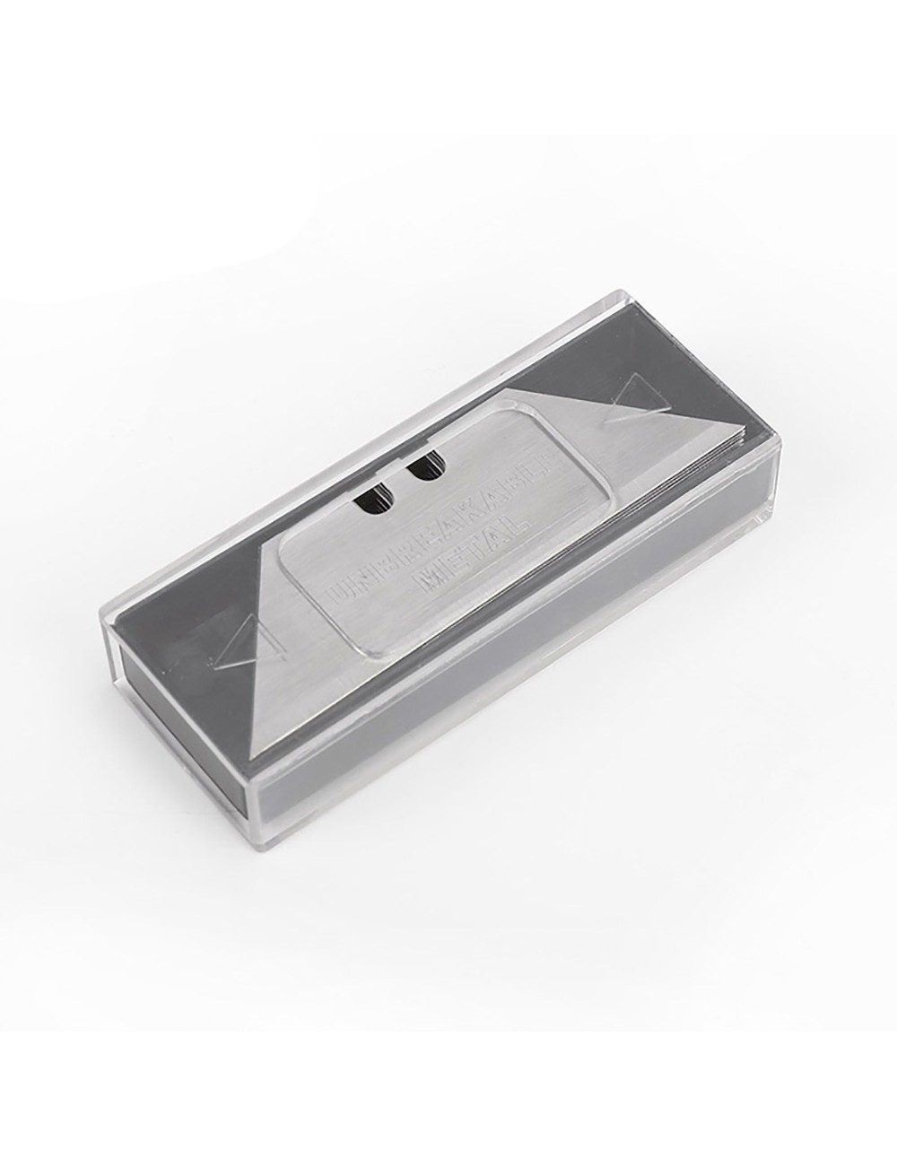 Cuchillas cutter trapezoidales, 10 uds