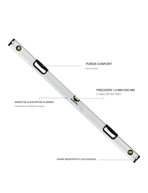 Nivel de burbuja 60 cm