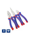 Alicates 160 mm, 3 piezas