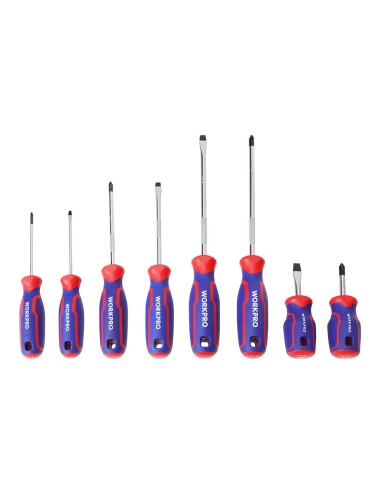 Destornilladores, juego 8 piezas