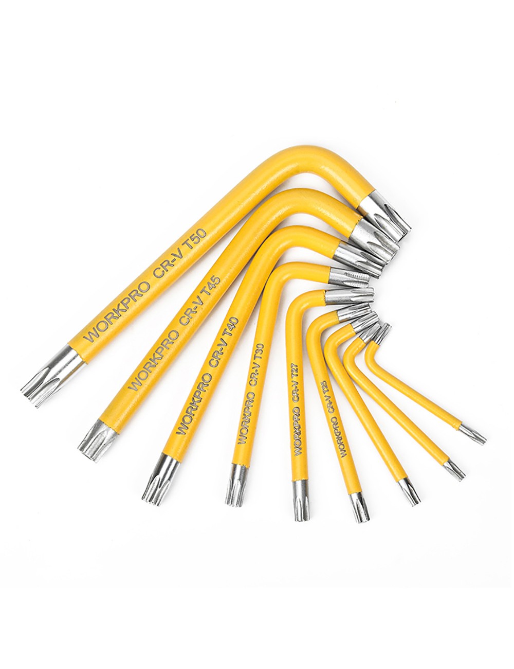 Llaves torx de seguridad, juego 9 piezas