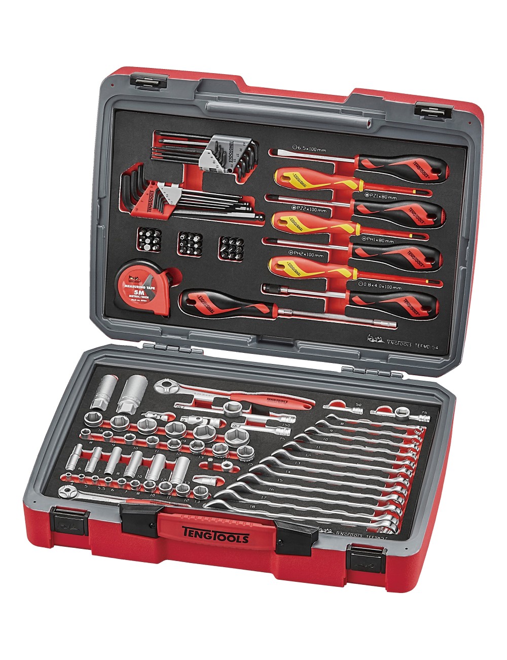 MALETA TC-6TE01 CON 112 HERRAMIENTAS DE SERVICIO - EVA