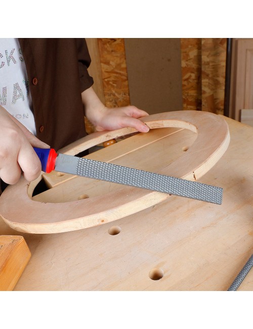 Escofinas 200 mm, juego 3 piezas