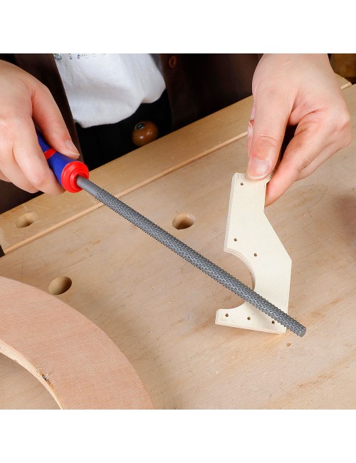 Escofinas 200 mm, juego 3 piezas