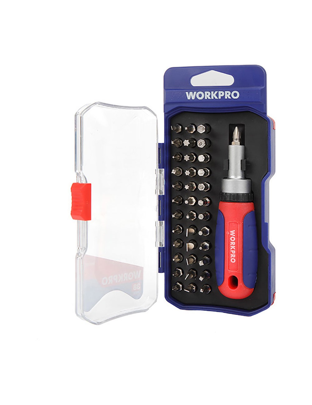 Destornillador de carraca, 38 piezas