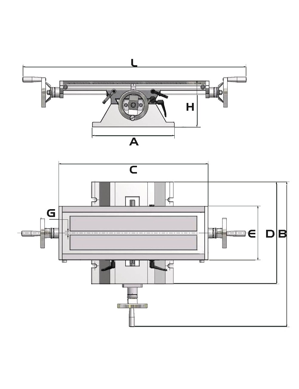 MESA COORDENADAS  KT 179, 840x210 mm.