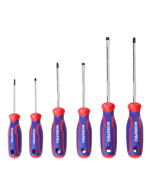 Destornilladores cr-v, juego de 6 piezas