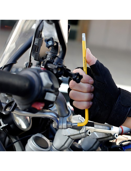 Llaves torx largas de seguridad, juego de 9 piezas