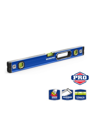 Nivel de burbuja con base magnética 60 cm pro