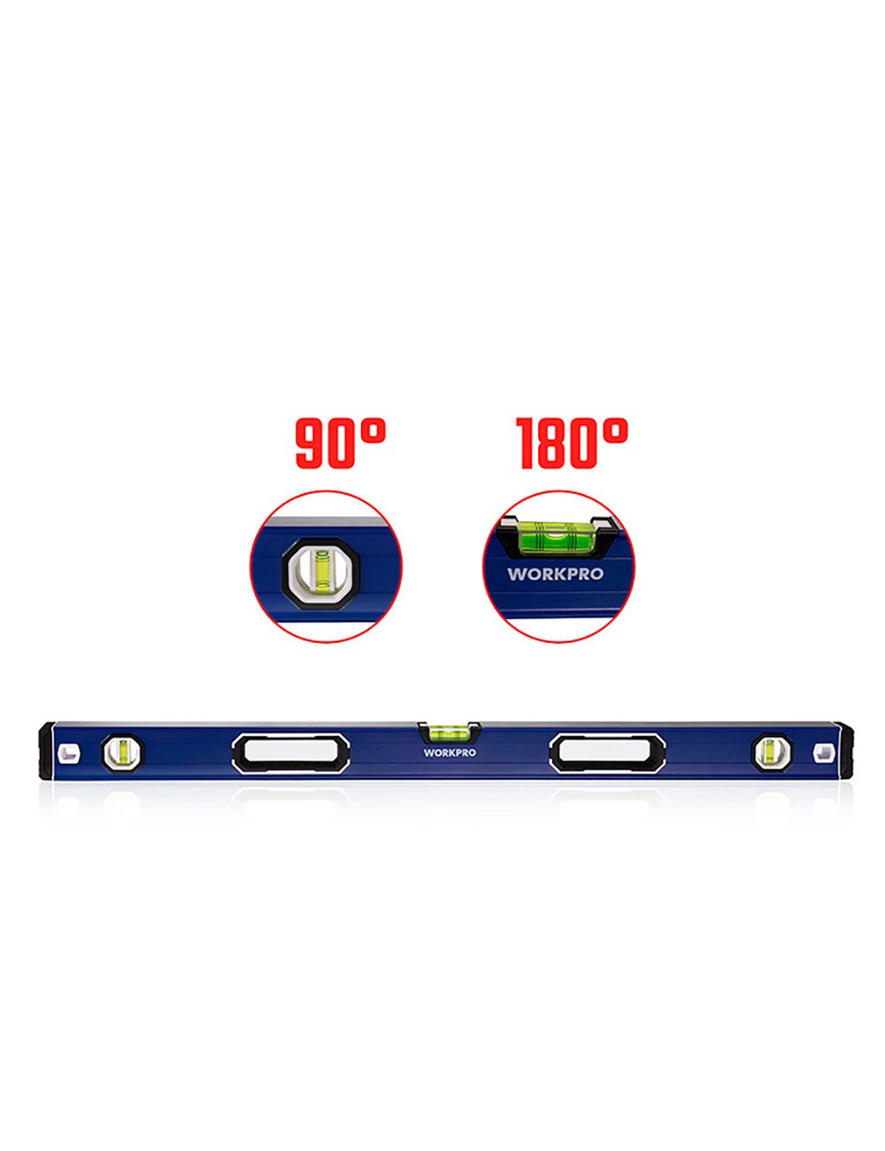 Nivel de burbuja con base magnética 60 cm pro