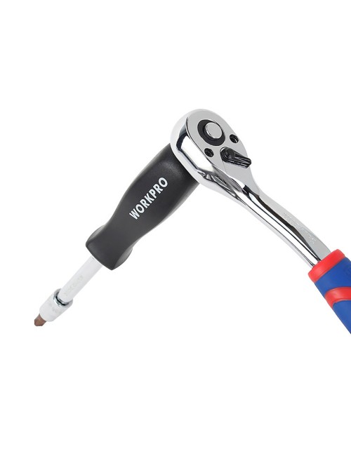 Llaves vaso, juego 46 piezas, 1/4"