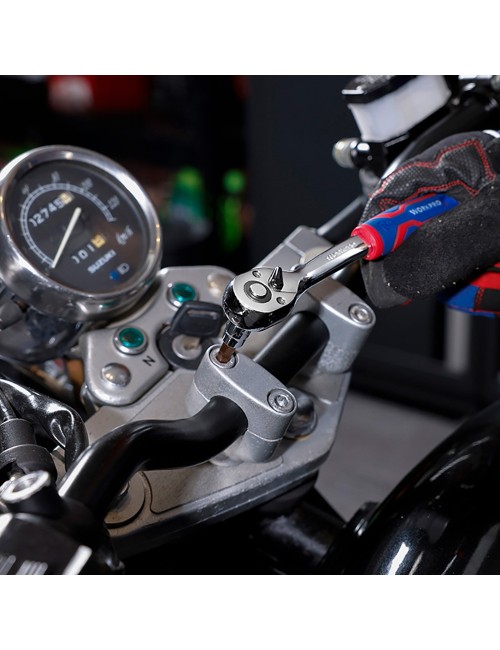 Llaves vaso, juego 46 piezas, 1/4"