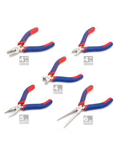 Alicates mini, 5 piezas