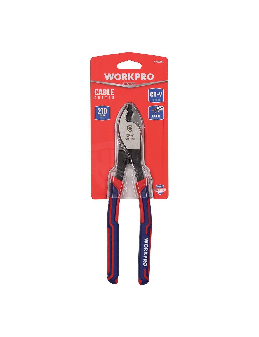 Alicates corta cable, 210 mm