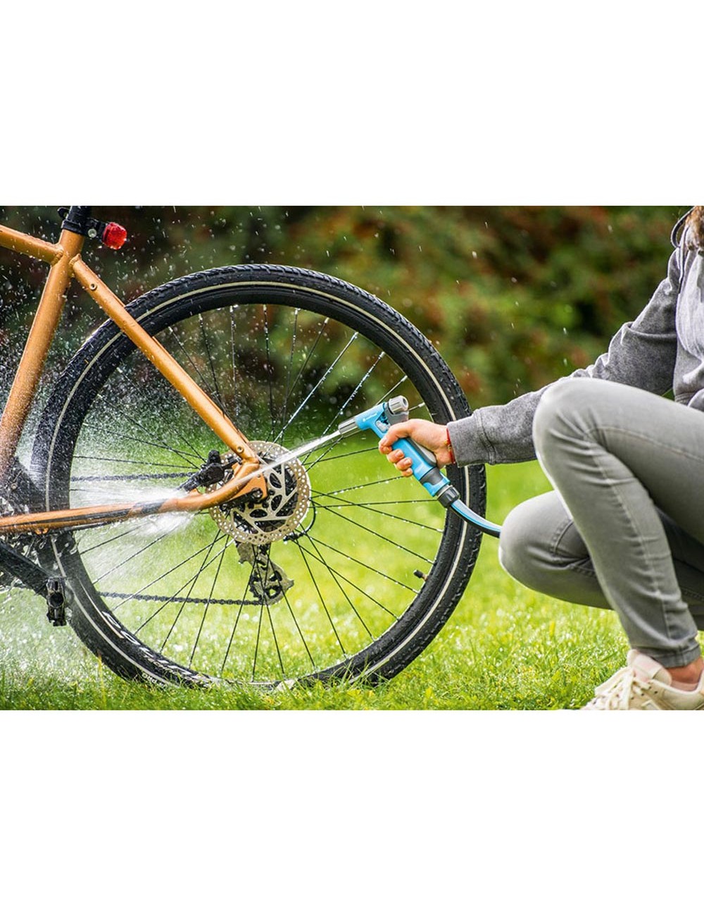 Pistola de riego hydron ideal, blister