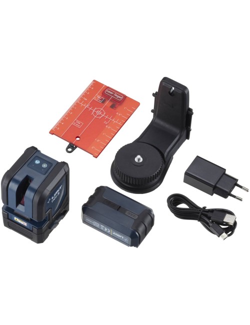 NIVEL LÁSER DE 2 LINEAS CRUZADAS VERDE 1001 G