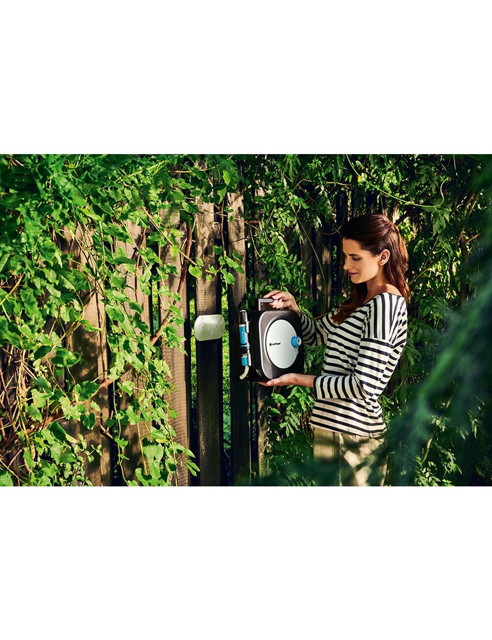 Enrollador de manguera equipado de 10 m ergo xs