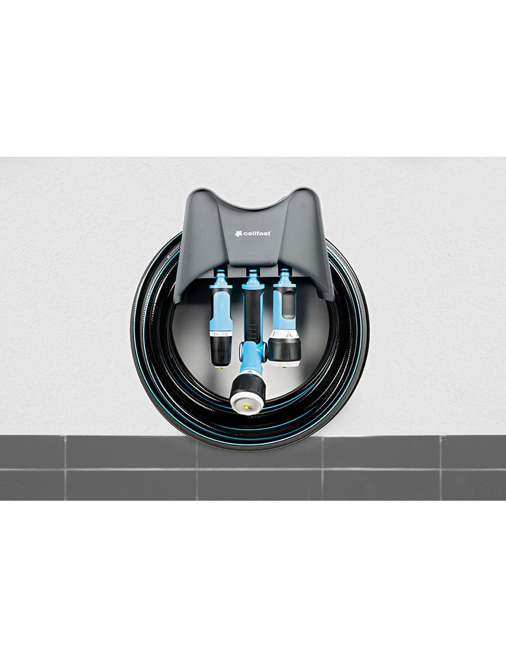 Portamangueras mural