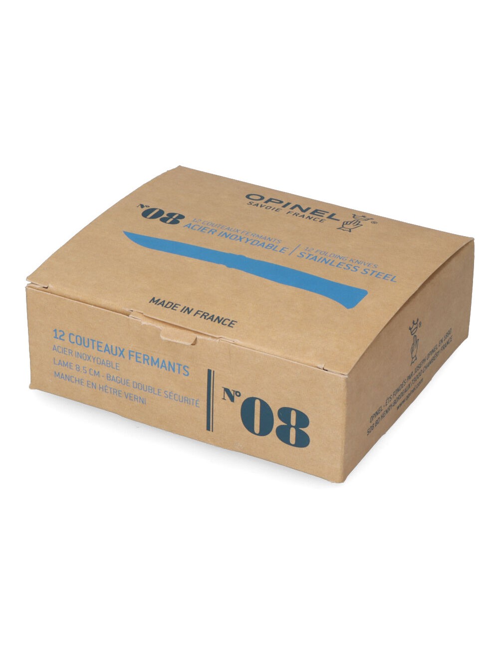 Navaja acero inoxidable n 8, hoja de 8,5 cm