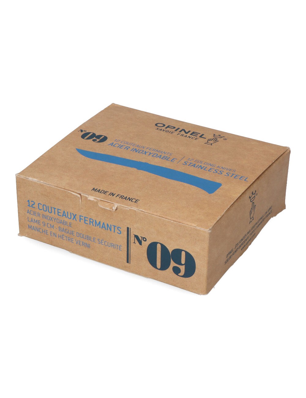Navaja acero inoxidable n 9, hoja de 9 cm