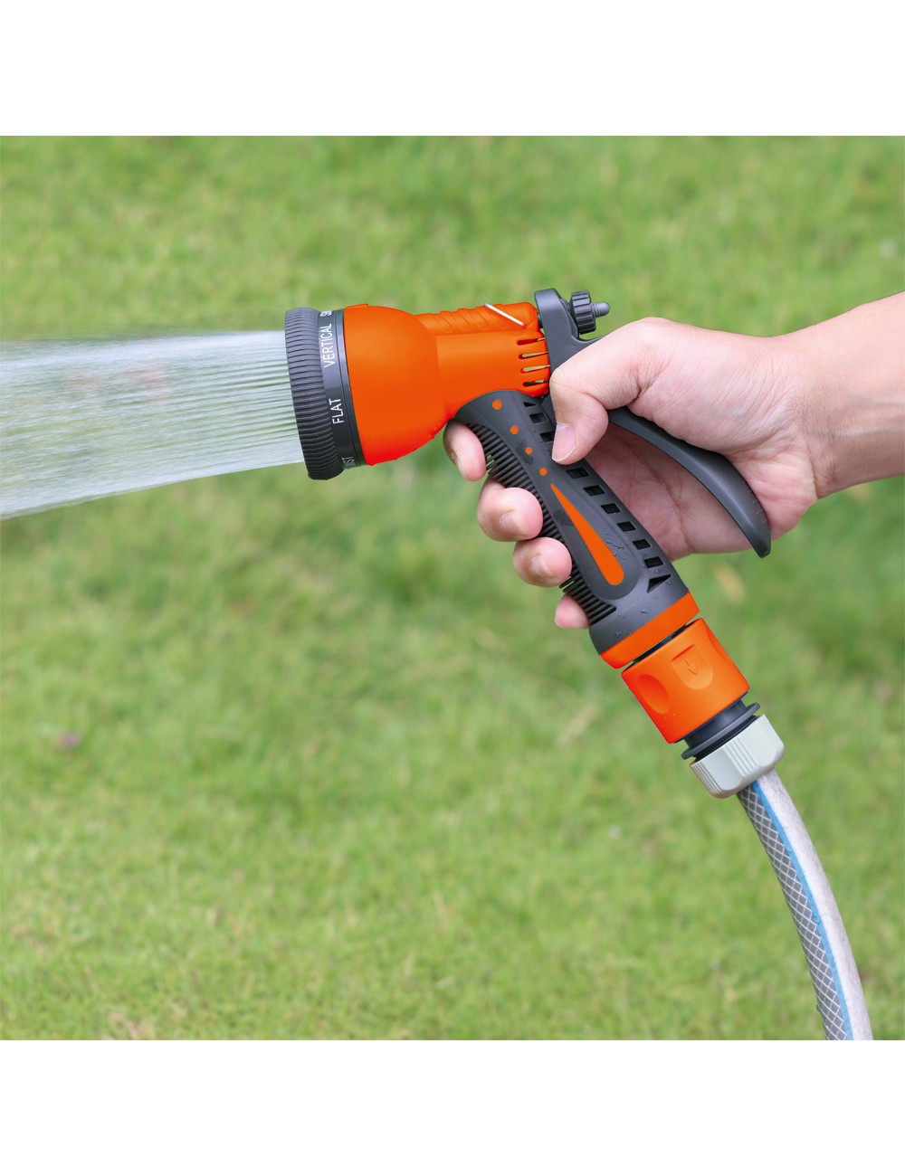 Pistola riego multifunción 7 funciones