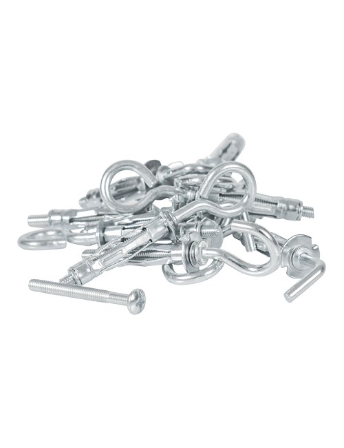 Taco de expansión metálico ø8x32 tornillo ø4 (bolsa 12 unid)