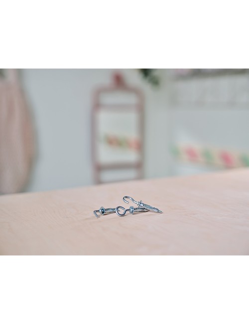 Taco de expansión metálico ø8x32 tornillo ø4 (bolsa 12 unid)