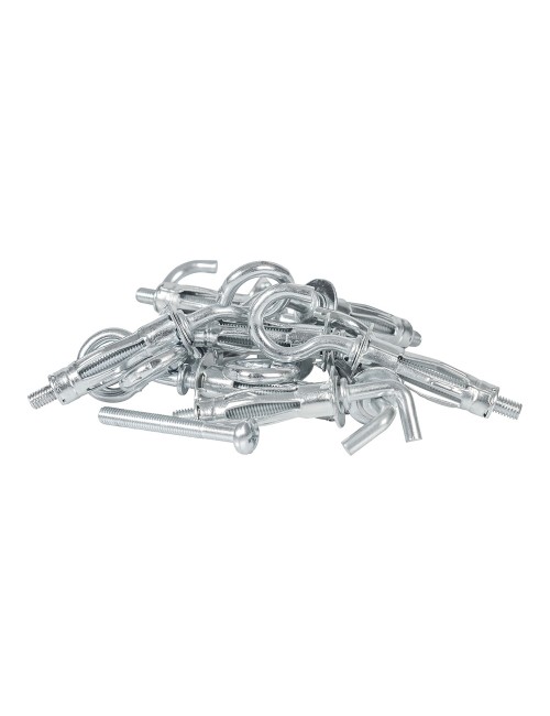Taco de expansión metálico ø11x37 tornillo ø5 (bolsa 12 unid)