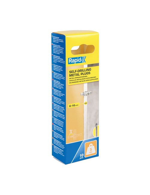 Taco autoperforante m13x31 + tornillo ø4 (blister 10 unid)