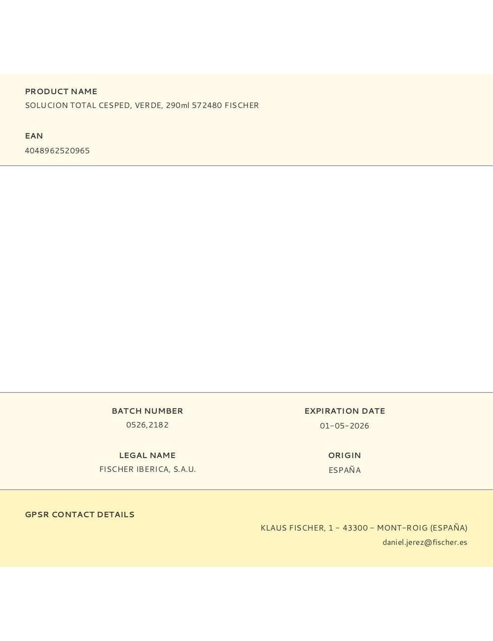 Adhesivo césped artificial solucion total verde 290 ml