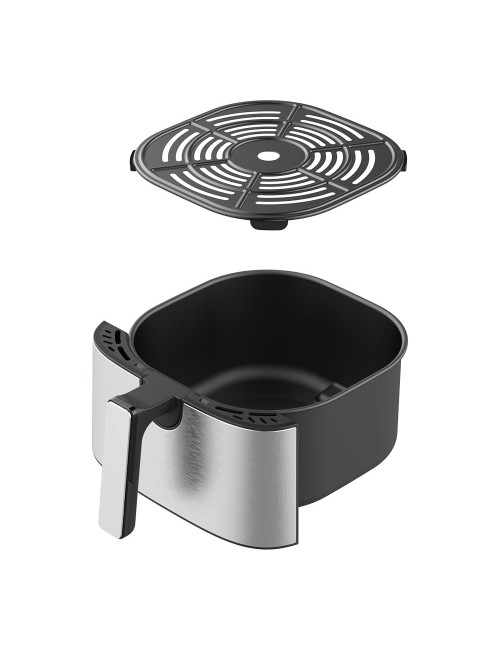 Freidora de aire con pantalla led 5 l *** promoción regalo 1 ud ref. 07788 - papel freidora de aire ø17 cm 100 uds ***