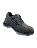 Zapatos de seguridad piel serraje perforado s1p metalfree talla 43