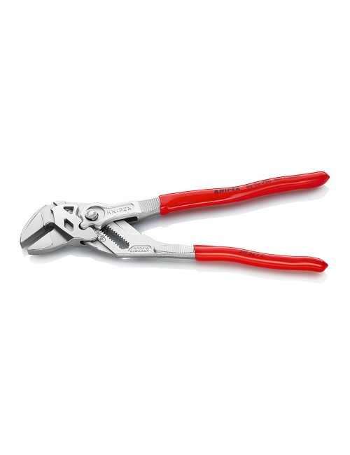 Tenaza llave alicate y llave en una sola herramienta recubiertos de plástico cromado 250 mm