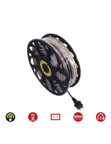 Tira de led 60 leds/m 4,2w/m 220-240v ip44 50 m verde