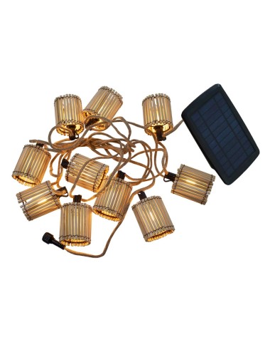 Guirnalda okinawa solar + bateria 10 bombillas 8 m