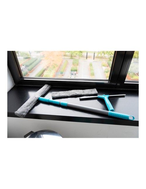 Set de limpieza para ventanas azul/negro/gris. alpine