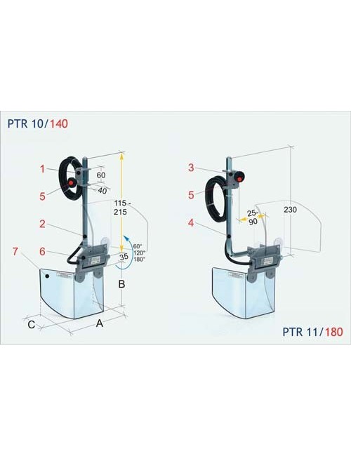 PROTECTOR TALADRO PTR 10/140  200x140 PTR 10\140