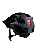 Casco bicicleta con leds rojos talla m 55 - 58 cm