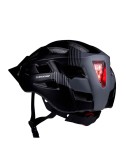 Casco bicicleta con leds rojos talla l 58 - 61 cm