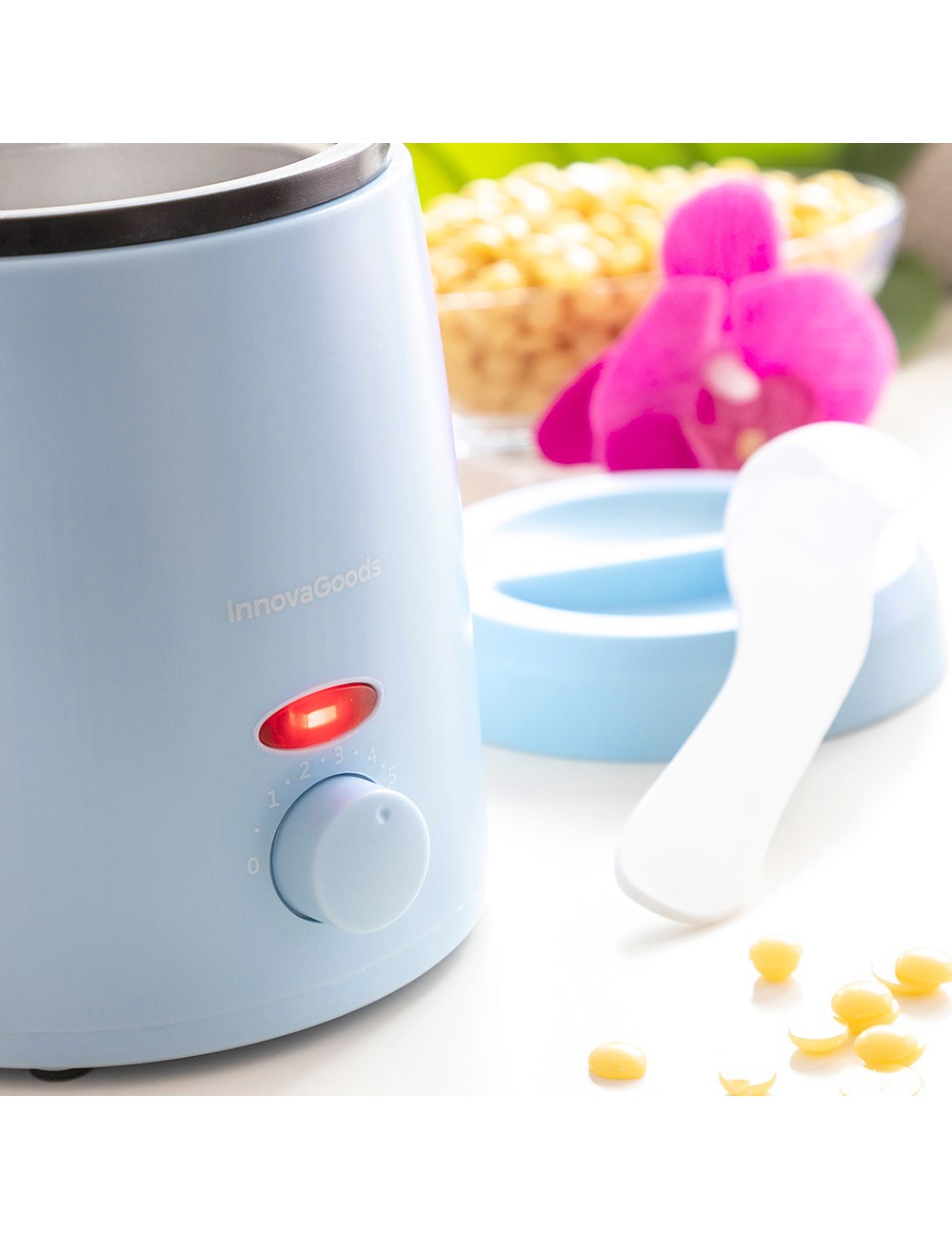 Calentador de cera para depilación