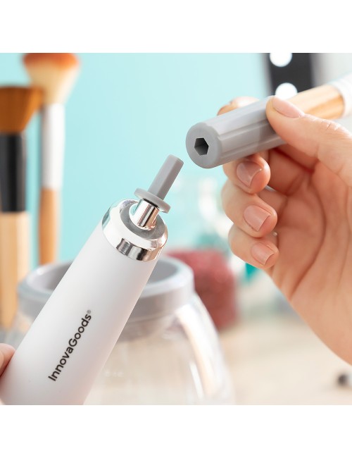 Limpiador y secador automático de brochas de maquillaje