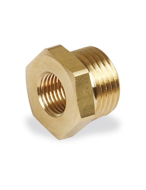 RACOR DE REDUCCION CORTO 1/4 RE - 1/2 RI Conectores