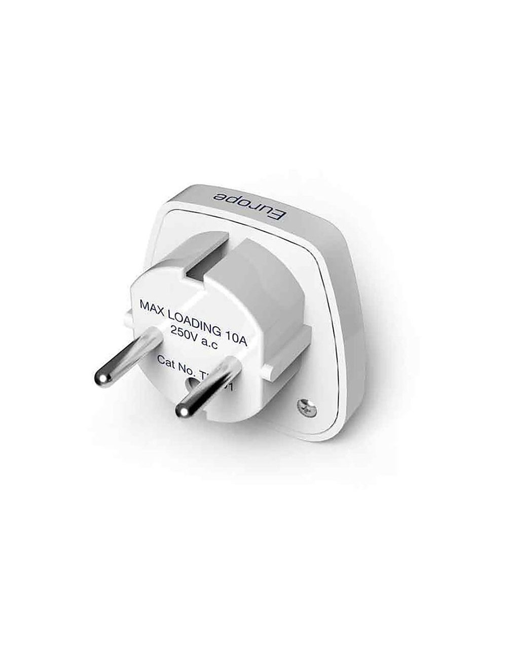 Adaptador entrada multiple mundial a salida clavija europa, tb-901, travel blue