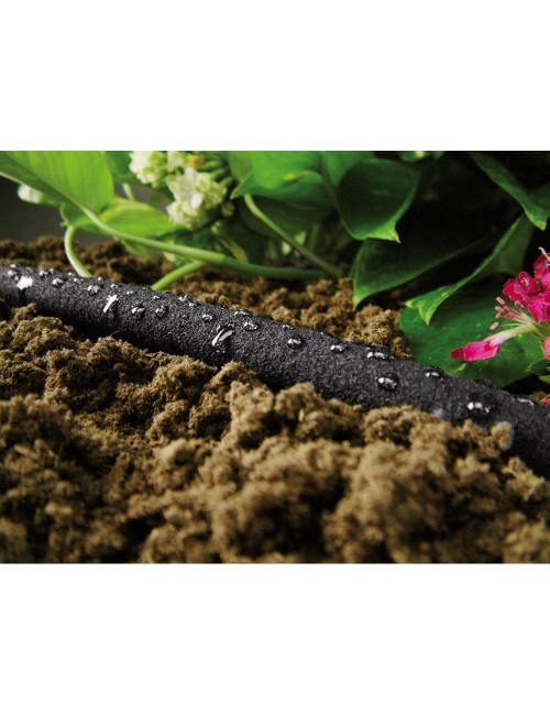 Kit manguera porosa riego por goteo 30 m (1/2" 12.5 mm)