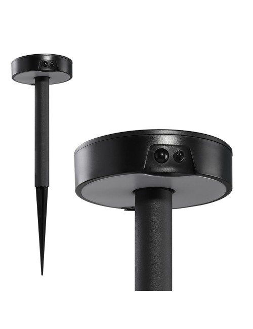 Aplique solar - estaca 4w 500 lm edm