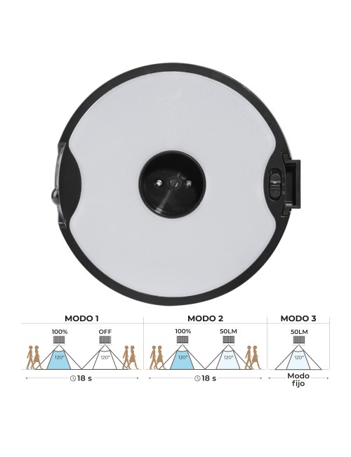 Aplique solar - estaca 4w 500 lm edm