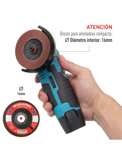 Disco láminas plano ø100 x 16 mm 120 g